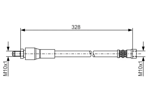 Remslang BOSCH 1 987 481 001)
