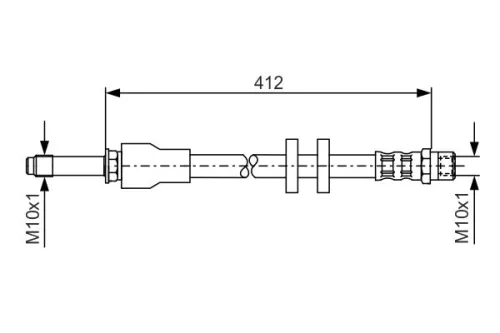 Remslang BOSCH 1 987 481 021)