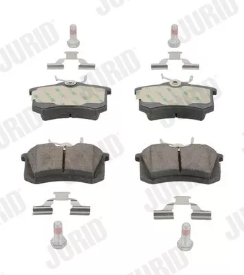 Brake Pad Set, disc brake JURID 573005JC)