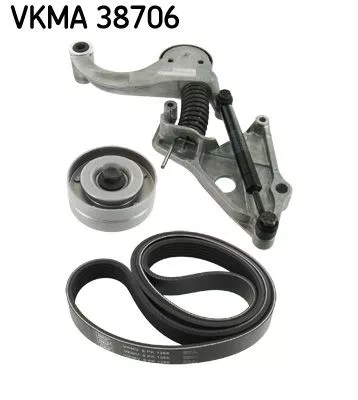 V-ribbed Belt Set SKF VKMA 38706)