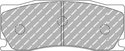 Remblokkenset, schijfrem FERODO RACING FRP3134Z)
