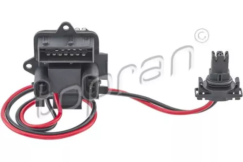 Resistor, interior blower TOPRAN 208 246)