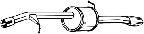 Achterdemper BOSAL 135-111)