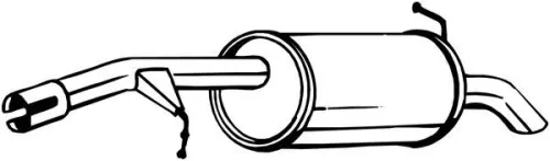 Achterdemper BOSAL 135-113)