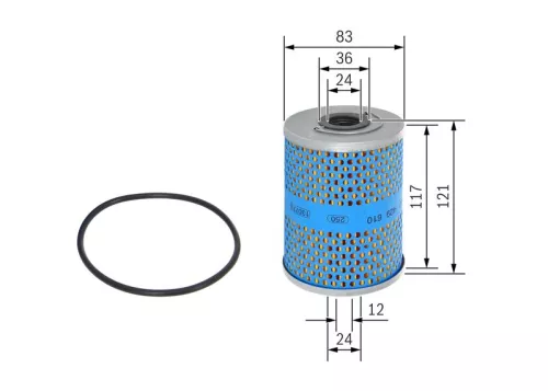 Oil Filter BOSCH 1 457 429 610)