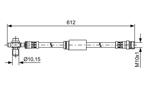 Remslang BOSCH 1 987 481 631)