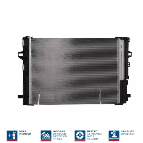 Condensor, airconditioning NISSENS 940322)