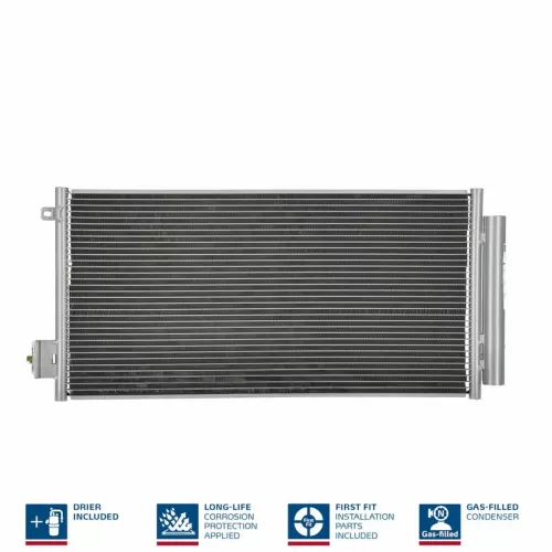 Condensor, airconditioning NISSENS 940395)