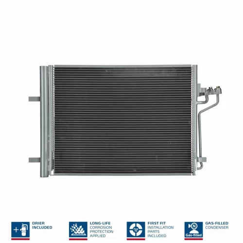 Condensor, airconditioning NISSENS 940398)
