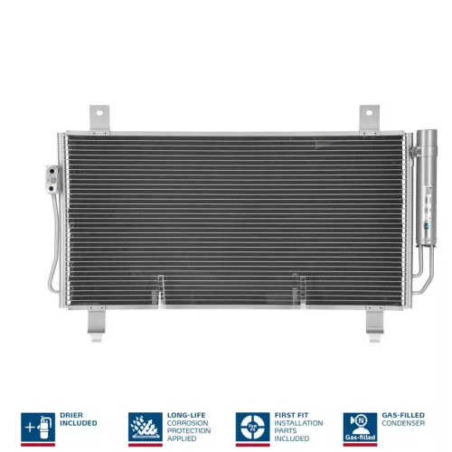 Condensor, airconditioning NISSENS 940435)