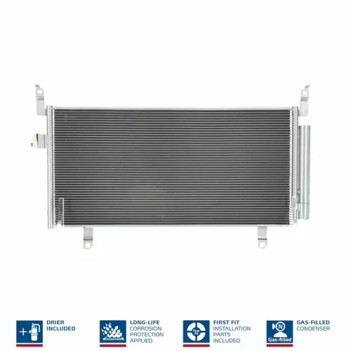 Condensor, airconditioning NISSENS 940437)