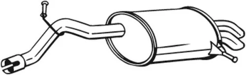 Achterdemper BOSAL 190-193)