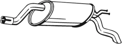 Achterdemper BOSAL 148-097)