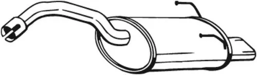 Achterdemper BOSAL 148-177)