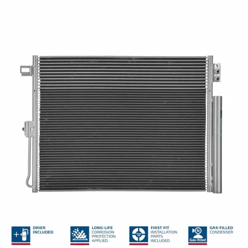 Condensor, airconditioning NISSENS 940411)