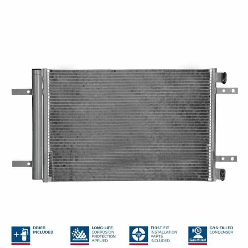 Condensor, airconditioning NISSENS 940458)