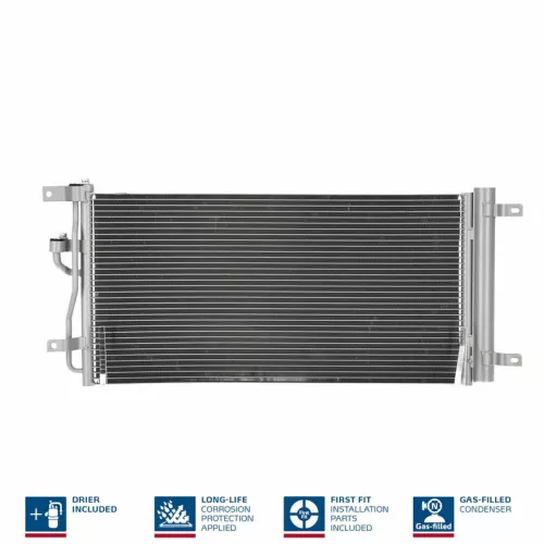 Condensor, airconditioning NISSENS 940569)