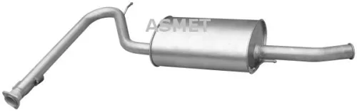 Rear Muffler ASMET 09.077)
