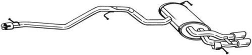 Achterdemper BOSAL 286-363)