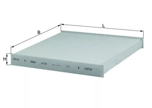 Filter, cabinelucht KNECHT LA 430)