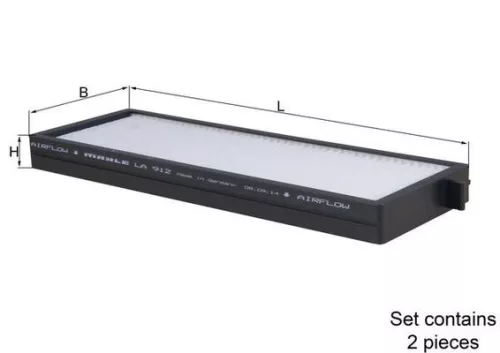 Filter, cabinelucht KNECHT LA 912/S)