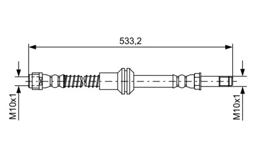Remslang BOSCH 1 987 481 609)