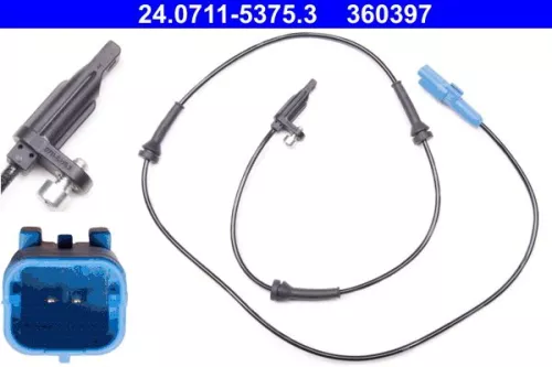 Sensor, wielsnelheid ATE 24.0711-5375.3)