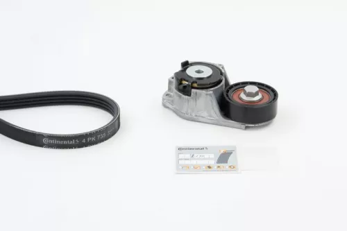 V-ribbed Belt Set CONTINENTAL CTAM 4PK735K1)