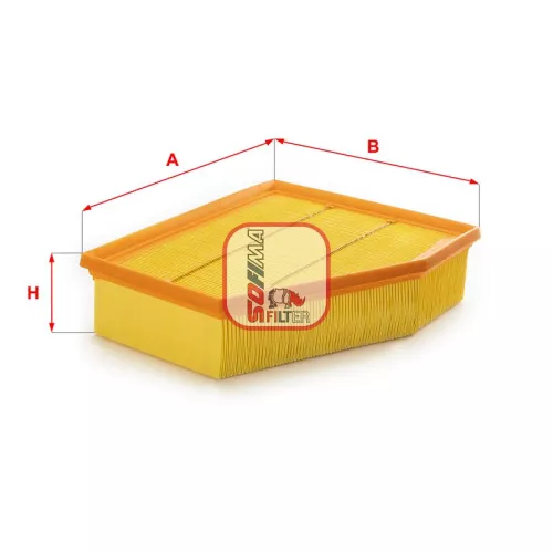 Luchtfilter SOFIMA S 3355 A)