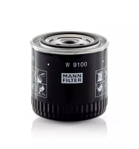 Oliefilter MANN-FILTER W 9100)