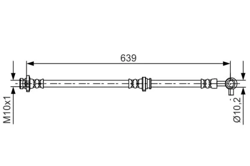 Remslang BOSCH 1 987 481 696)