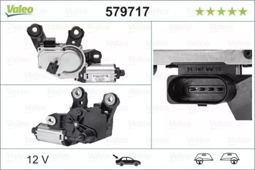 Ruitenwissermotor VALEO 579717)
