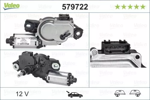 Ruitenwissermotor VALEO 579722)