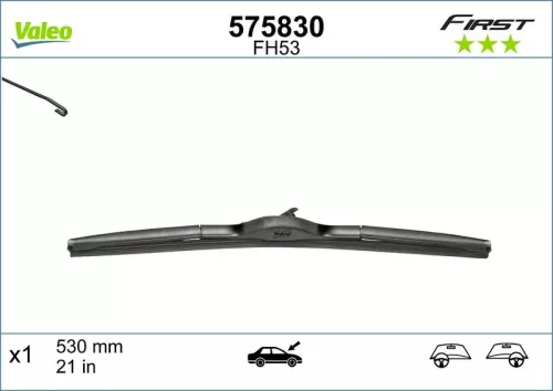 Wiper Blade VALEO 575830)
