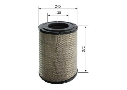 Luchtfilter BOSCH F 026 400 268)
