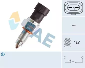 Schakelaar, achteruitrijlicht FAE 41225)