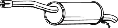 Achterdemper BOSAL 200-085)