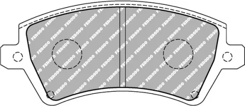 Remblokkenset, schijfrem FERODO RACING FCP1573H)