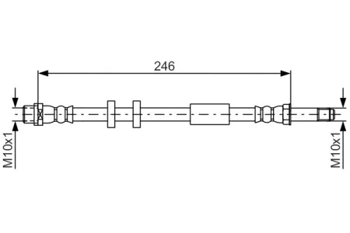 Remslang BOSCH 1 987 481 714)