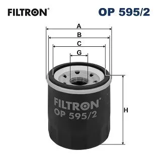 Oil Filter FILTRON OP 595/2)