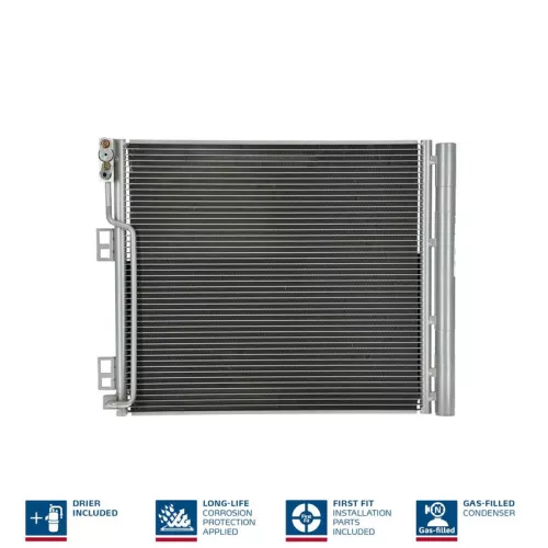 Condensor, airconditioning NISSENS 940386)