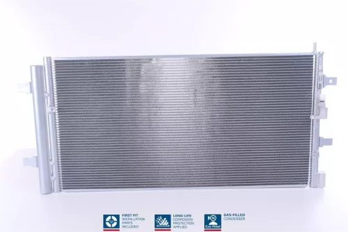 Condenser, air conditioning NISSENS 940454)