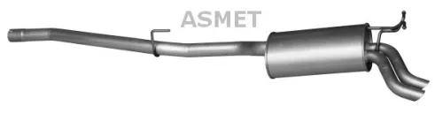 Achterdemper ASMET 01.075)