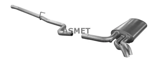 Achterdemper ASMET 01.076)