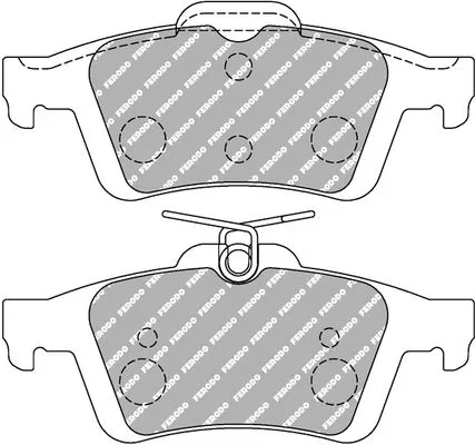Remblokkenset, schijfrem FERODO RACING FCP1931H)