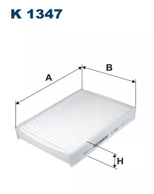 Filter, cabinelucht FILTRON K 1347)