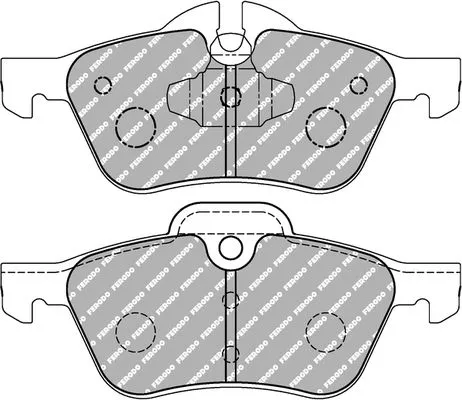 Remblokkenset, schijfrem FERODO RACING FCP1499H)