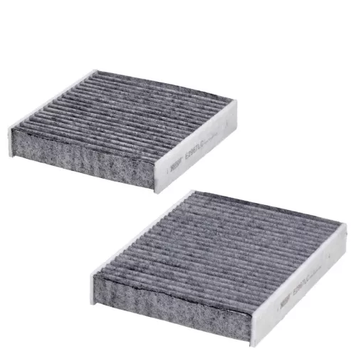 Filter, cabin air HENGST FILTER E2967LC-2)