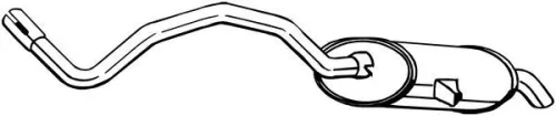 Achterdemper BOSAL 281-963)