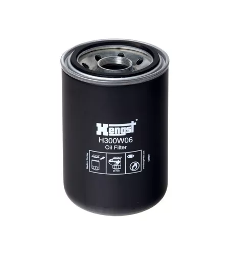Oliefilter HENGST FILTER H300W06)
